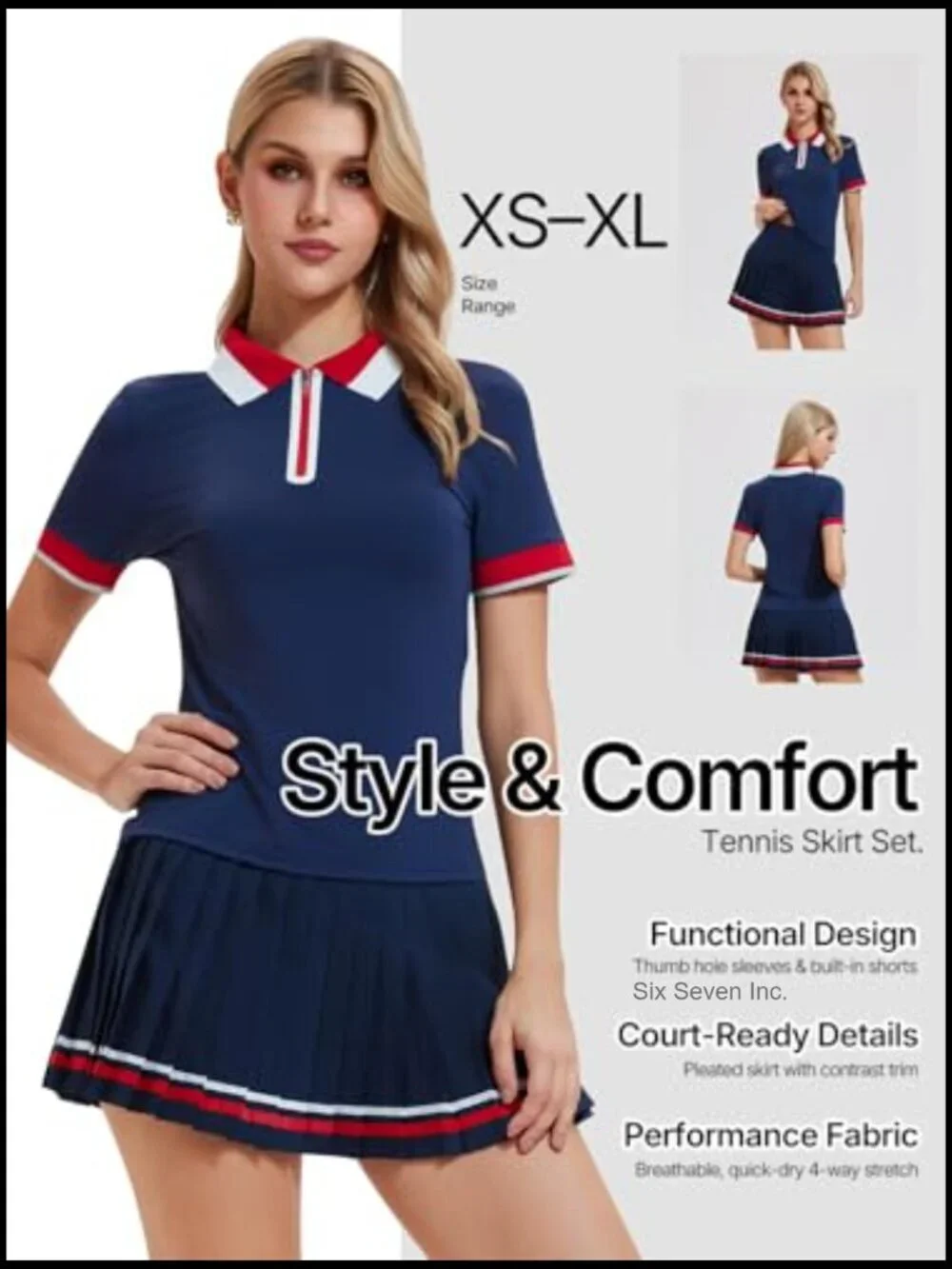 N/A piece tennis